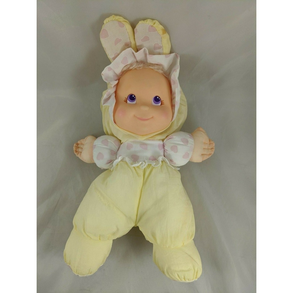 Tara‎ Toys Kuddlee Kids Nylon Doll Yellow 14 Inch Stuffed toy